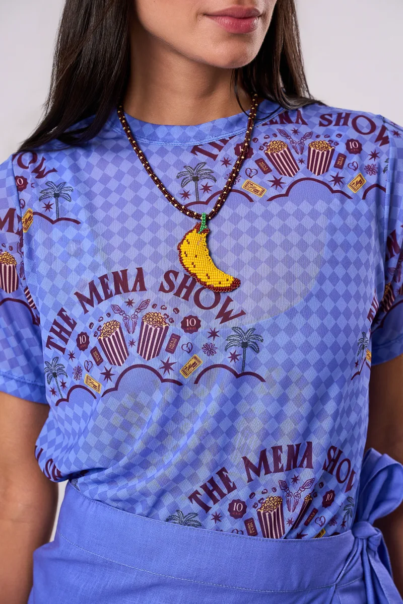 EAT BANANA NECKLACE BY ESTEFANNY PEÑA