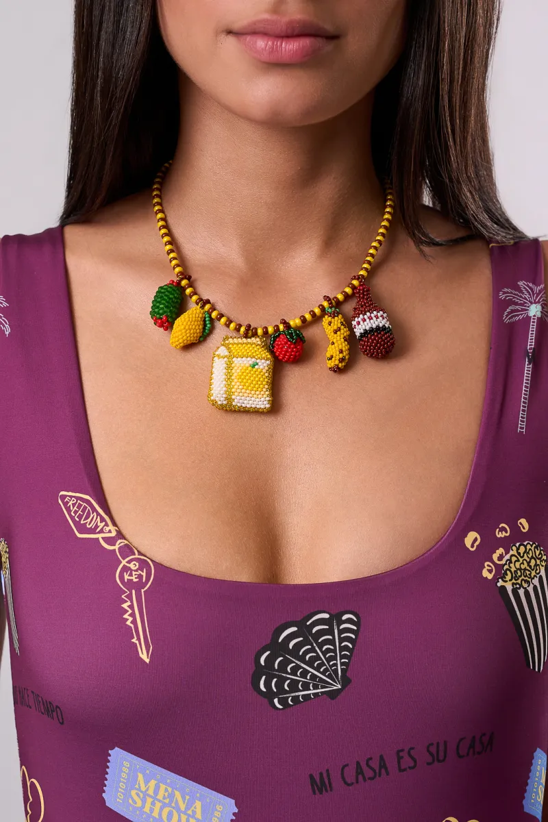 EL MARKET DE MENA NECKLACE BY ESTEFANNY PEÑA