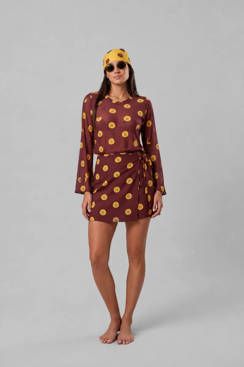 YELLOW VINTAGE TOP