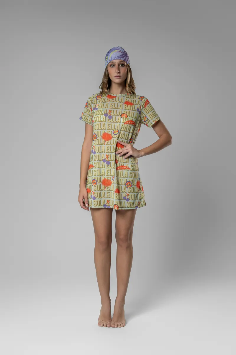 LIBERTAD - Mesh dress