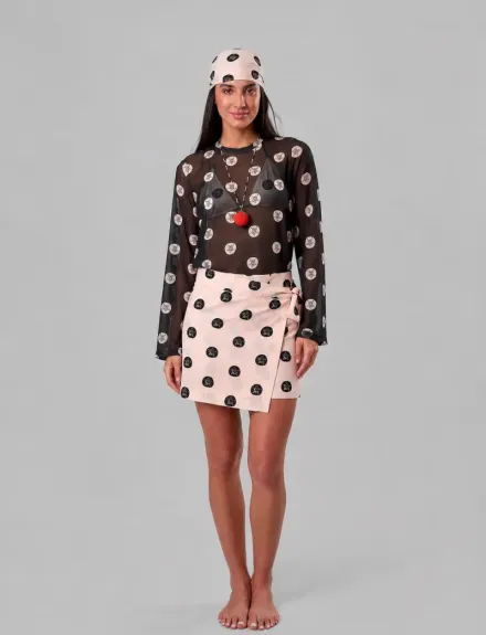 POLKA DOTS TOP