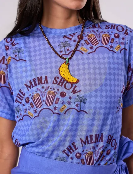 EAT BANANA NECKLACE BY ESTEFANNY PEÑA