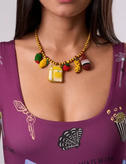 EL MARKET DE MENA NECKLACE BY ESTEFANNY PEÑA