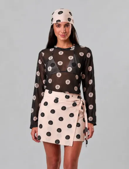 POLKA DOTS TOP