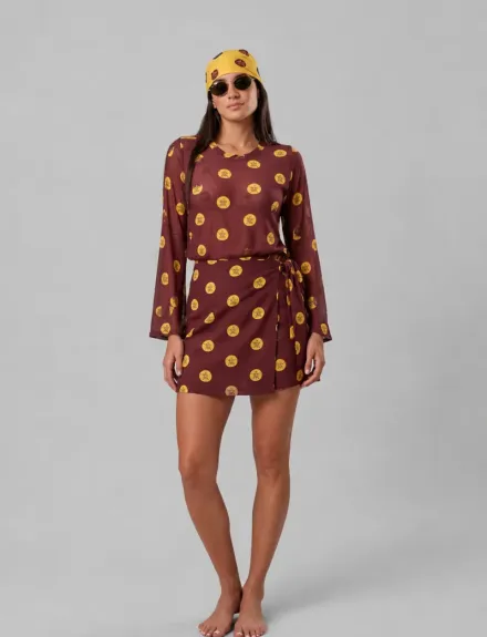 YELLOW VINTAGE TOP